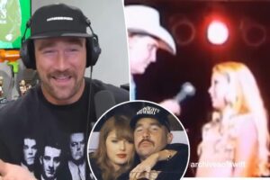 Réaction de Travis Kelce à Taylor Swift, 11 ans, sur