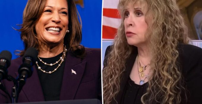 Stevie Nicks regrette son vote après avoir soutenu Kamala Harris