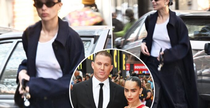 ZoÃ« Kravitz couvre l'annulaire après rupture avec Channing Tatum