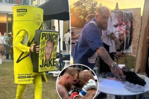 Afterparty de Mike Tyson chez Jake Paul