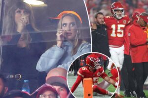 Blessure de Patrick Mahomes après touchdown : Taylor Swift et