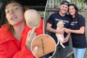 Brianna Chickenfry refuse d'enlever le tatouage commun avec Zach Bryan