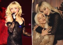 Concert LA: Christina Aguilera et Sabrina Carpenter en duo