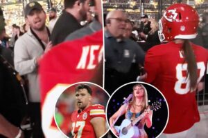 Frère de Taylor Swift sauve fan déguisé en Travis Kelce