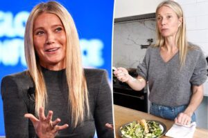 Gwyneth Paltrow déguste steak et glace à NYC après critiques