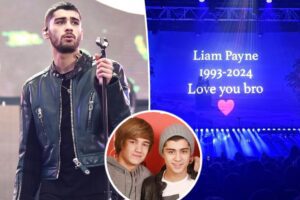 Hommage de Zayn Malik à Liam Payne lors d'un concert