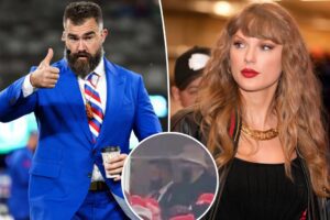 Jason Kelce défend Taylor Swift et la serre dans ses