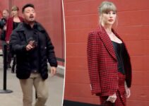 Le garde du corps de Taylor Swift hurle contre les