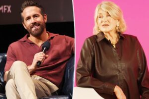 Réaction de Ryan Reynolds à Martha Stewart le trouvant "pas