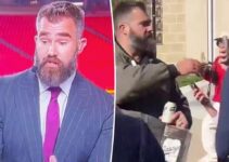 Regret de Jason Kelce pour avoir jeté le téléphone de