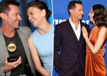 Relation joyeuse et épanouie entre Hugh Jackman et Sutton Foster