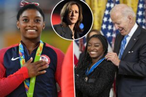 Simone Biles demande à Joe Biden de 'se lever' après