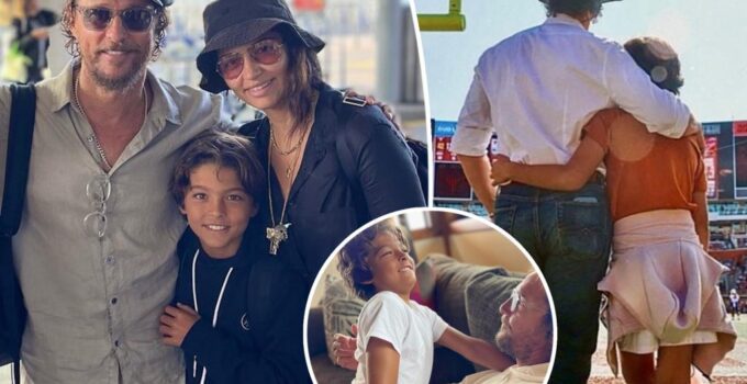 Anniversaire 12 ans: Matthew McConaughey partage photos de son fils