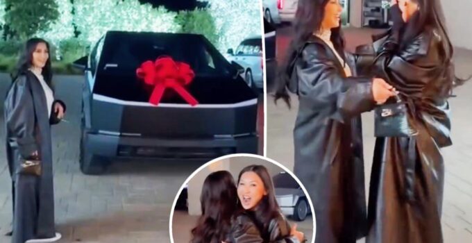 Cadeau incroyable: Kim Kardashian offre à Tracy Romulus un Cybertruck