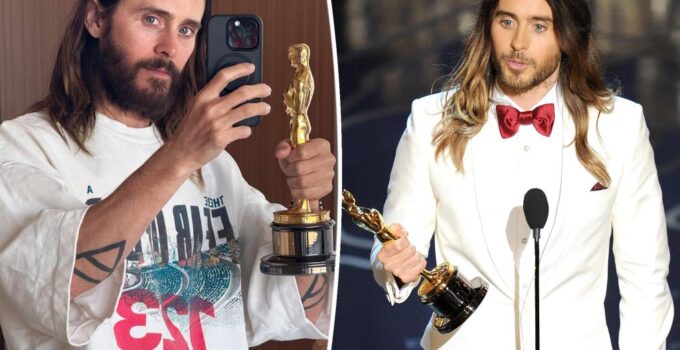 Jared Leto retrouve son Oscar 2014 après l'avoir perdu