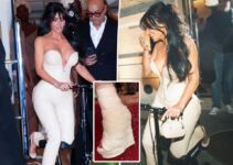 Kim Kardashian renforce son attachement aux talons hauts malgré une