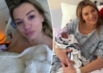 Photos de Gemma, bébé de Lindsay Hubbard, à l'hôpital