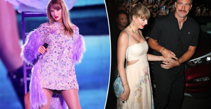 Taylor Swift gâtée par Travis Kelce lors d'une fête d'anniversaire