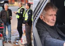 Incendies à LA : Harrison Ford escorté par la police