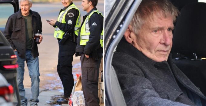 Incendies à LA : Harrison Ford escorté par la police