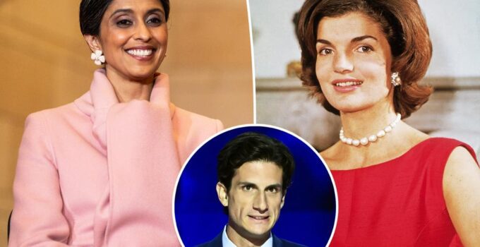 Jack Schlossberg compare Usha Vance et Jackie Kennedy