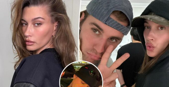 Photo sournoise de Justin endormi postée par Hailey Bieber après