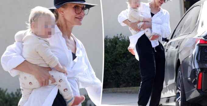 Cameron Diaz et son fils Cardinal sortent ensemble