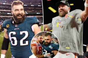 Jason Kelce refuse de porter les couleurs de Kansas City