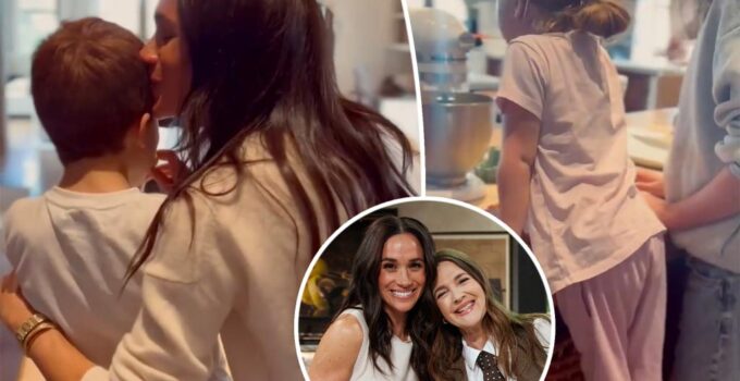 Enfants de Meghan Markle cuisinent pour le public de l'émission