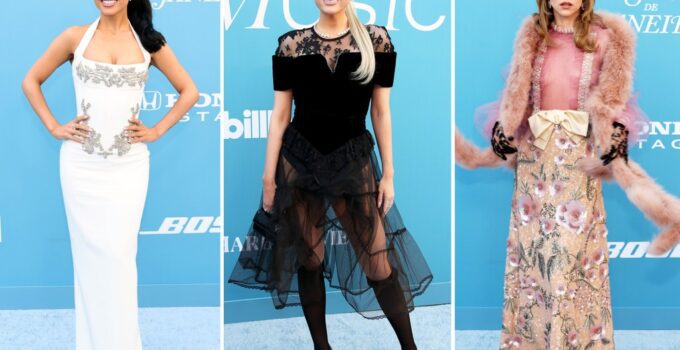 Tapis rouge: Becky G, Meghan Trainor et autres stars