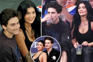 Kylie Jenner et Timothée Chalamet complices au match des Knicks
