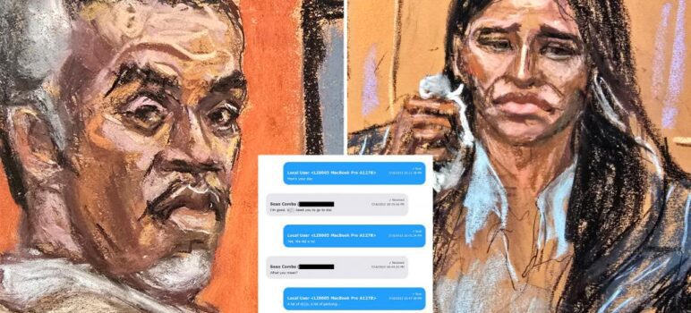 Messages texte explicites de Sean 'Diddy' Combs et Cassie Ventura