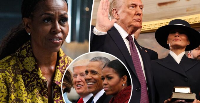 Michelle Obama défend le refus de Donald Trump à son