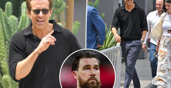 Ryan Reynolds ignore Travis Kelce sur Instagram.